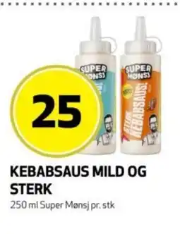 Rusta Kebabsaus mild og sterk erbjuda
