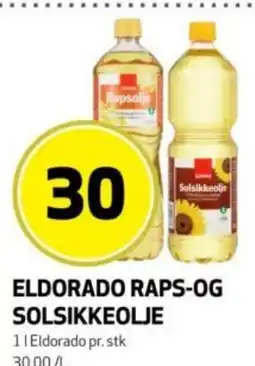 Rusta Eldorado raps-og solsikkeolje erbjuda