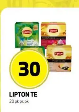 Rusta Lipton te erbjuda