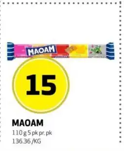 Rusta Maoam erbjuda