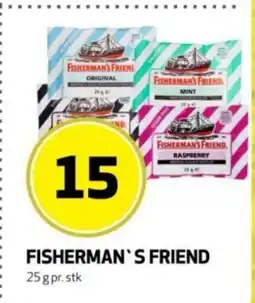 Rusta Fisherman's friend erbjuda