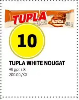 Rusta Tupla white nougat erbjuda