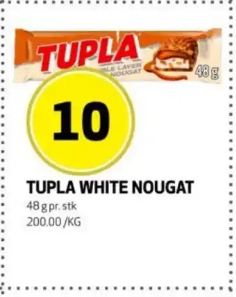 Rusta Tupla white nougat erbjuda
