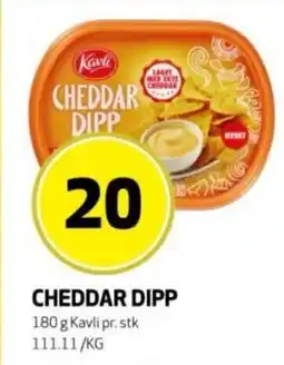 Rusta Cheddar dipp erbjuda