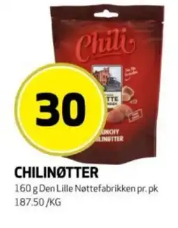 Rusta Chilinøtter erbjuda