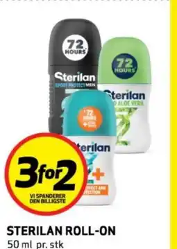 Rusta Sterilan roll-on erbjuda