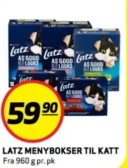 Rusta Latz menybokser til katt erbjuda