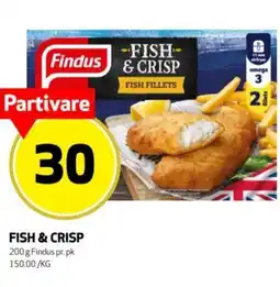 Rusta Fish & crisp erbjuda