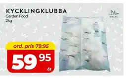 Matrix Butikerna Kycklingklubba garden food erbjuda