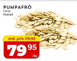 Matrix Butikerna Pumpafrö erbjuda