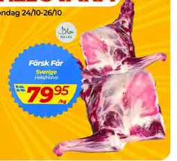 Matrix Butikerna Färsk Får Sverige Hela/Halva erbjuda