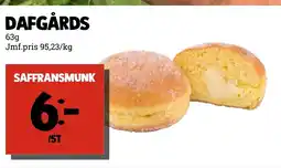 MatArket Dafgårds saffransmunk erbjuda