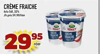 MatArket Crème fraiche erbjuda