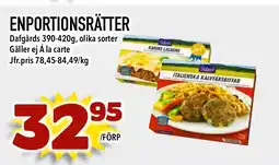 MatArket Enportionsrätter erbjuda