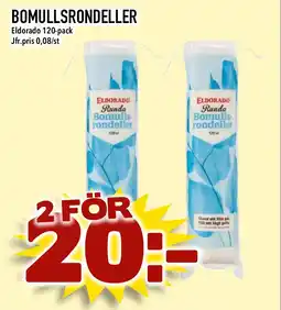 MatArket Bomullsrondeller erbjuda