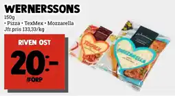 MatArket Wernerssons riven ost erbjuda