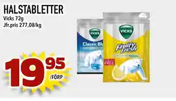 Bonum Matmarknad Halstabletter erbjuda