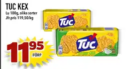 Bonum Matmarknad Tuc kex erbjuda