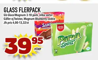 Bonum Matmarknad Glass flerpack erbjuda