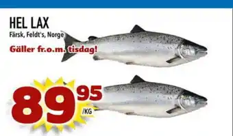 Prisma Mat Hel lax erbjuda