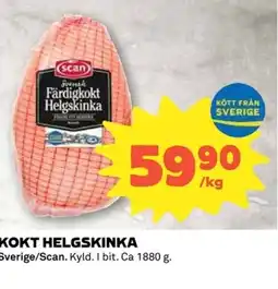Coop SCAN Kokt helgskinka erbjuda