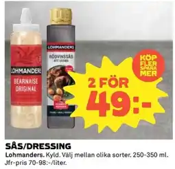 Coop LOHMANDERS Sås/dressing erbjuda