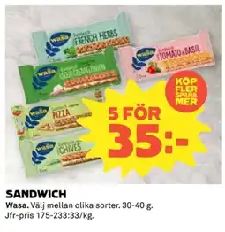 Coop Sandwich erbjuda