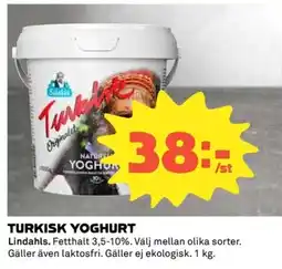 Coop LINDAHIS Turkisk yoghurt erbjuda