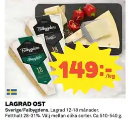 Coop Lagrad ost erbjuda