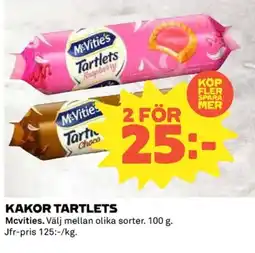 Coop Kakor tartlets erbjuda