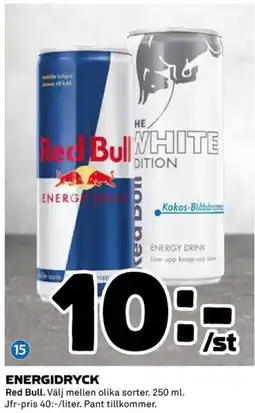 Coop RED BULL Energidryck erbjuda