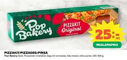 Coop POP BAKERY Pizzakit/pizzadeg/pinsa erbjuda