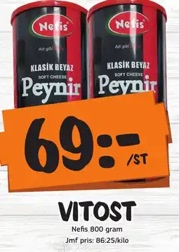 Bazaar Food market NEFIS Vitost erbjuda