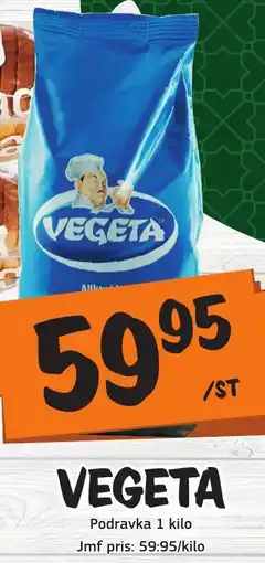 Bazaar Food market VEGETA erbjuda