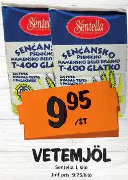 Bazaar Food market SENTELLA Vetemjöl erbjuda