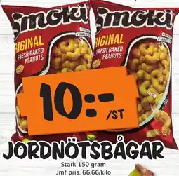 Bazaar Food market STARK Jordnötsbågar erbjuda