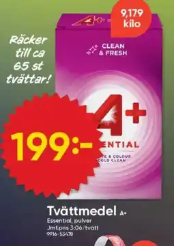 DollarStore A+Tvättmedel erbjuda
