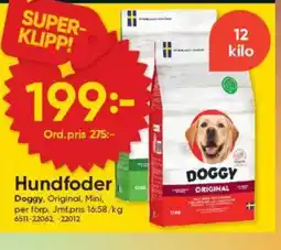 DollarStore DOGGY Hundfoder erbjuda