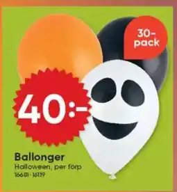 DollarStore Ballonger erbjuda