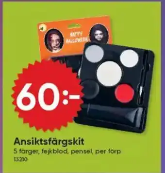 DollarStore Ansiktsfärgskit erbjuda