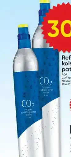 DollarStore AGA Refill kolsyre- patron erbjuda