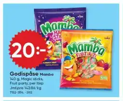 DollarStore Godispåse Mamba erbjuda