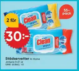 DollarStore Städservetter At Home erbjuda