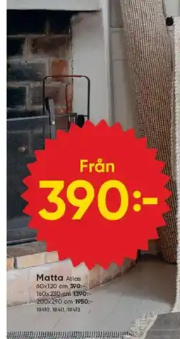 DollarStore Matta Atlas erbjuda