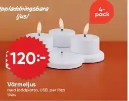 DollarStore Värmeljus erbjuda