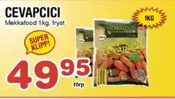 Nya Pulsen Mekkafood Cevapcici erbjuda