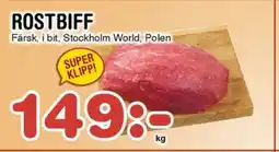 Nya Pulsen Rostbiff erbjuda