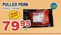 Nya Pulsen Pulled pork erbjuda