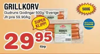 Nya Pulsen Grillkorv erbjuda
