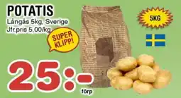 Nya Pulsen Potatis erbjuda